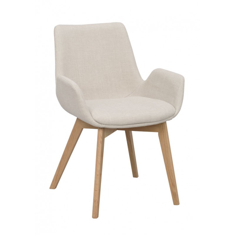 RO Drimsdale Arm Chair Beige/Oak